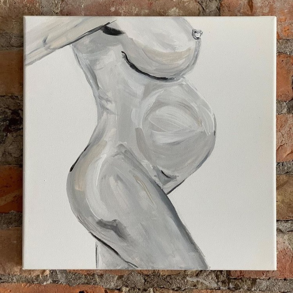 12x12 acrylic canvas